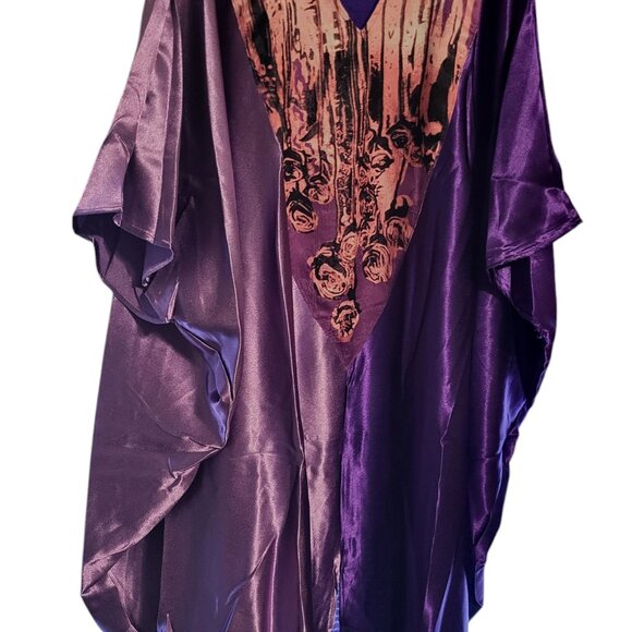 Ladies free- Agbada Dress three colors to choose from- one size fits most, made - Picture 8 of 8